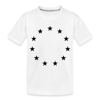 Stars - T-shirt bio Premium Enfant - blanc - Devant