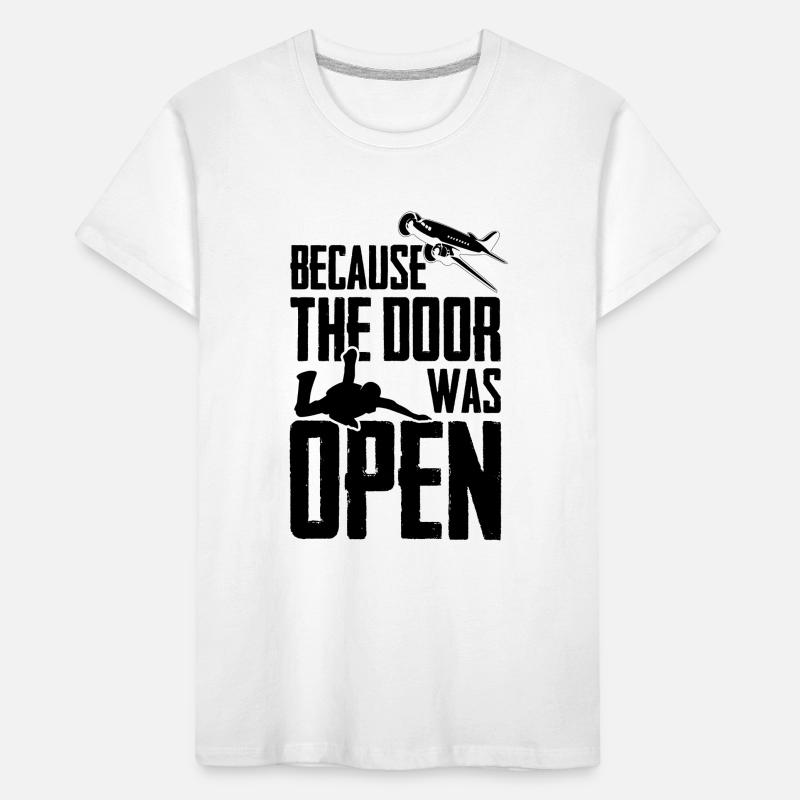 Skydiving | Skydive Skydiver Flugzeug Geschenkidee Kinder Premium Bio T-Shirt