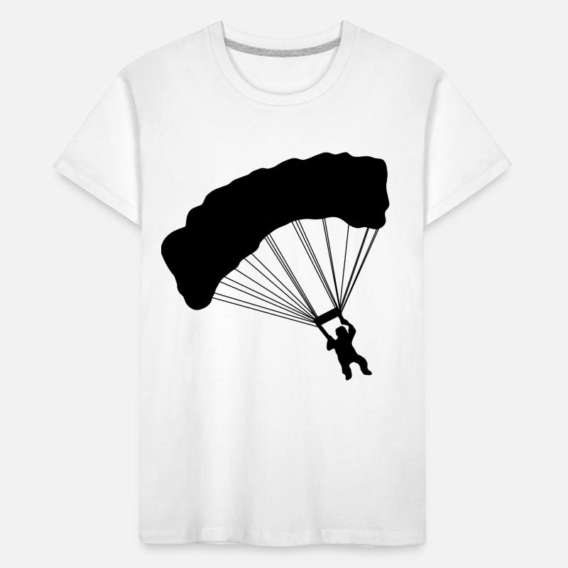 Skydiving Skydiving Parachute Kids' Premium Organic T-Shirt