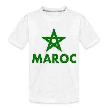 Maroc - T-shirt bio Premium Enfant - blanc - Devant