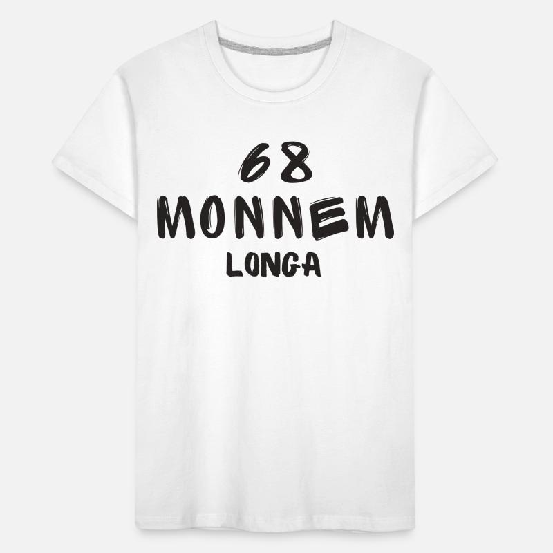 68 Monnem longa Kinder Premium Bio T-Shirt