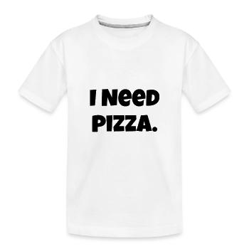 Funny sayings - Kids' Premium Organic T-Shirt - white - Front