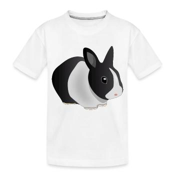 lièvre - T-shirt bio Premium Enfant - blanc - Devant