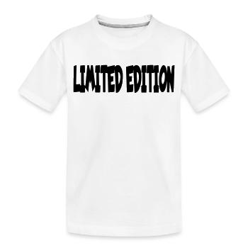 Edition limitée en fauteuil roulant, spéciale, unique # - T-shirt bio Premium Enfant - blanc - Devant