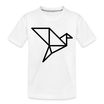 ORIGAMI COCOTTE - T-shirt bio Premium Enfant - blanc - Devant