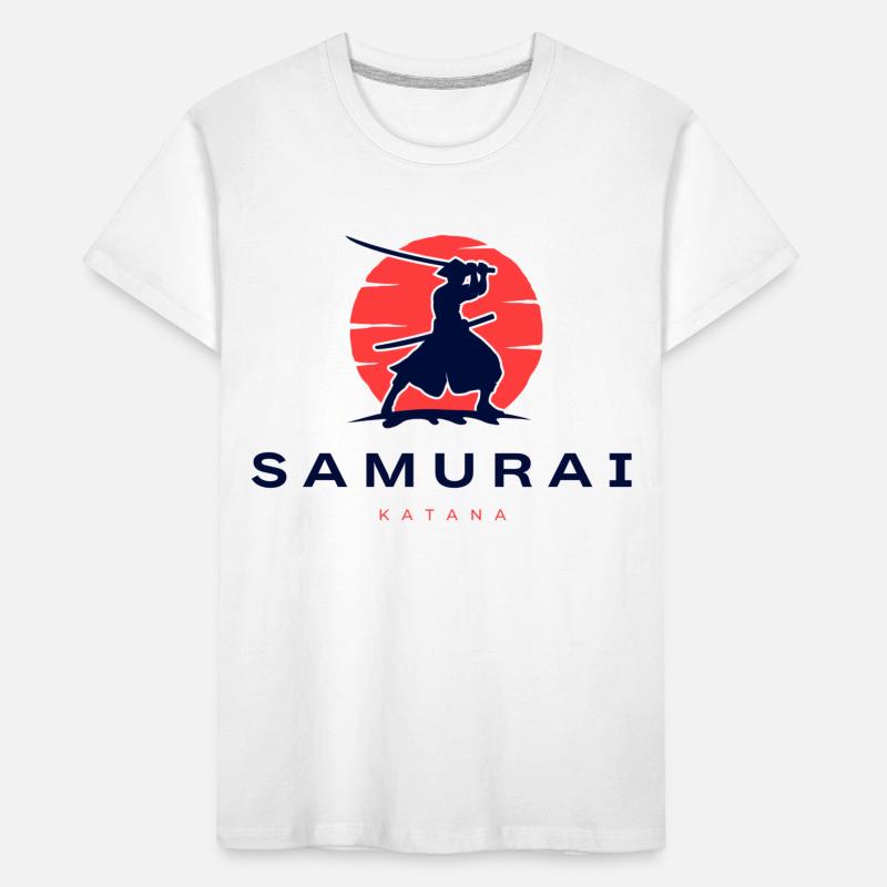 Samurai Kids' Premium Organic T-Shirt