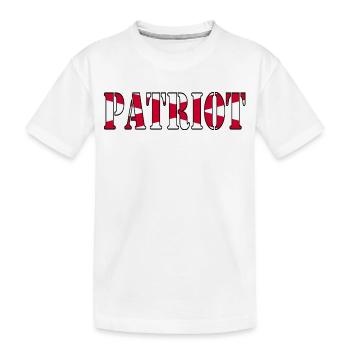 Northern Ireland Patriot - Kids' Premium Organic T-Shirt - white - Front