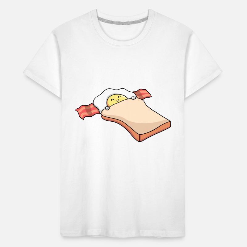 Breakfast - Breakfast - Bacon - Toast - Egg Kids' Premium Organic T-Shirt