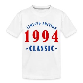 1994 - Kinder Premium Bio T-Shirt - Weiß - Vorne