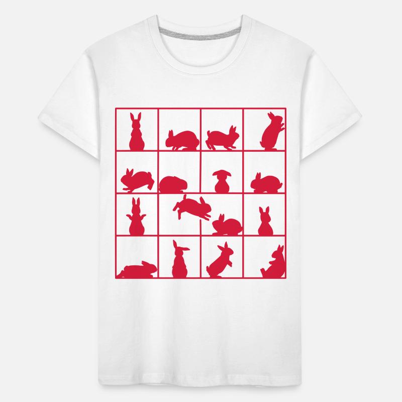 Rabbit cube Kids' Premium Organic T-Shirt