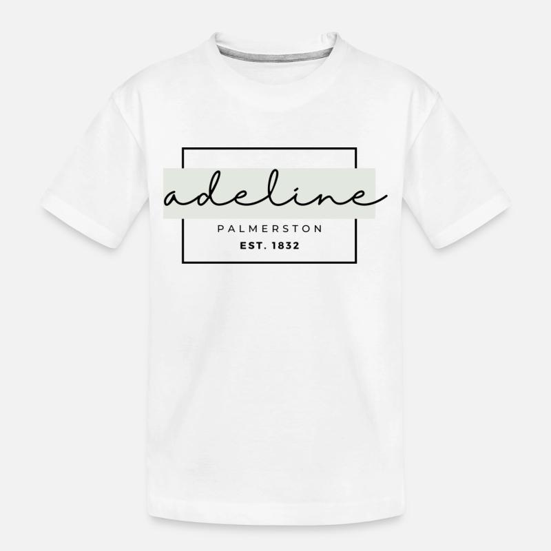 Adeline Style - T-shirt bio Premium Enfant - blanc