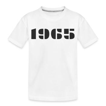 1965 - Kids' Premium Organic T-Shirt - white - Front