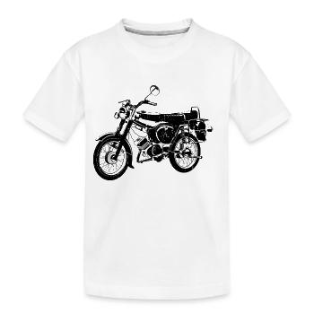 Simson S51 B4 - T-shirt bio Premium Enfant - blanc - Devant