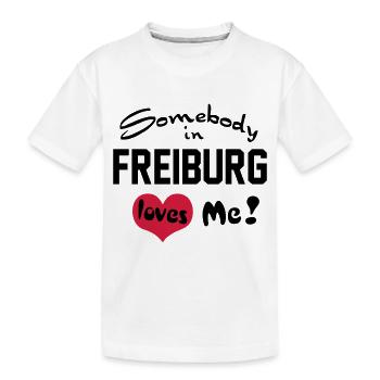 Fribourg - T-shirt bio Premium Enfant - blanc - Devant