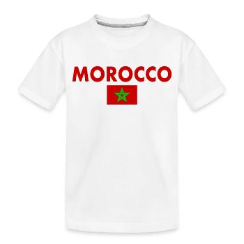 Maroc - T-shirt bio Premium Enfant - blanc - Devant