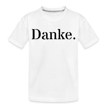 Merci - T-shirt bio Premium Enfant - blanc - Devant