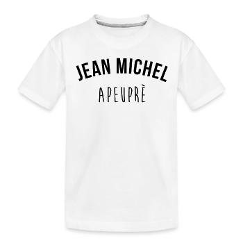 Jean Michel Apeuprès - T-shirt bio Premium Enfant - blanc - Devant