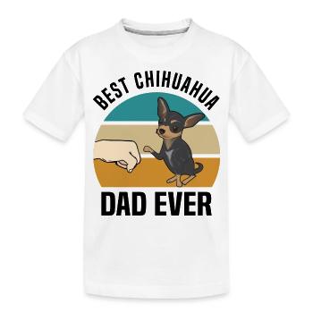 Chihuahua - T-shirt bio Premium Enfant - blanc - Devant