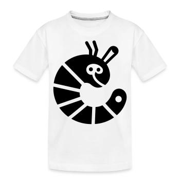 chenille - T-shirt bio Premium Enfant - blanc - Devant
