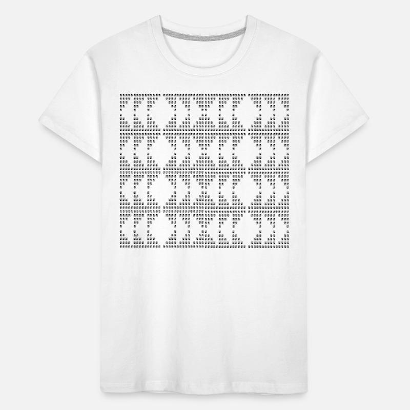 Unique D-pattern Kids' Premium Organic T-Shirt