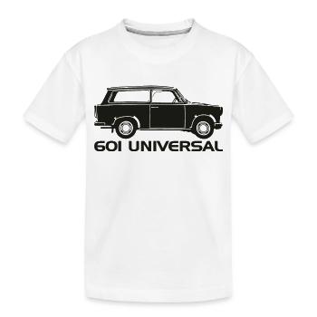  601 Kombi Trabi - Kinder Premium Bio T-Shirt - Weiß - Vorne