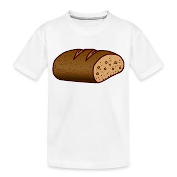 Brot Leib essen - T-shirt bio Premium Enfant - blanc - Devant