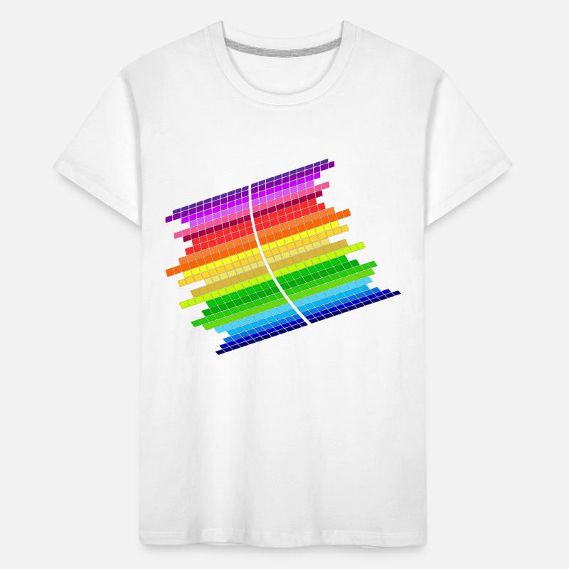 RainBow Equalizer Kids' Premium Organic T-Shirt
