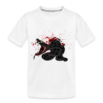 Beat poison - Kids' Premium Organic T-Shirt - white - Front