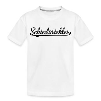 Lustige Geschenke für Schiedsrichter - Kinder Premium Bio T-Shirt - Weiß - Vorne