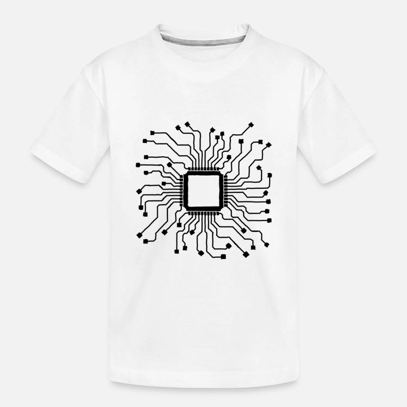 Circuit - Kinder Premium Bio T-Shirt - Weiß