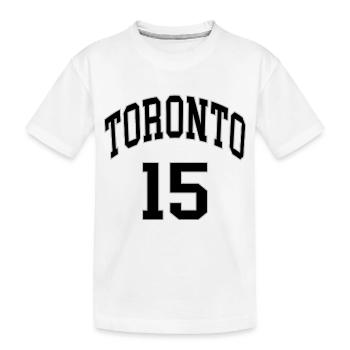 Toronto 15 - T-shirt bio Premium Enfant - blanc - Devant
