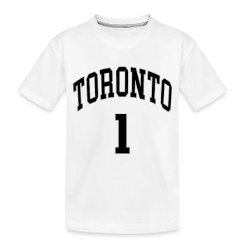 Toronto 1 - T-shirt bio Premium Enfant - blanc - Devant