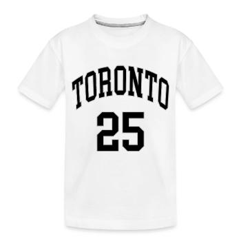 Toronto 25 - T-shirt bio Premium Enfant - blanc - Devant