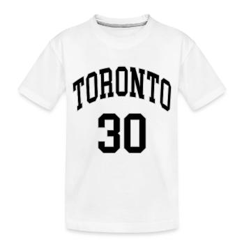 Toronto 30 - T-shirt bio Premium Enfant - blanc - Devant
