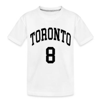 Toronto 8 - T-shirt bio Premium Enfant - blanc - Devant