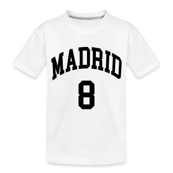 Madrid 8 - T-shirt bio Premium Enfant - blanc - Devant