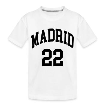 Madrid 22 - T-shirt bio Premium Enfant - blanc - Devant