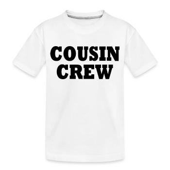cousin crew - T-shirt bio Premium Enfant - blanc - Devant