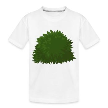 strauecher buesche shrubbery garten garden plants5 - Kinder Premium Bio T-Shirt - Weiß - Vorne