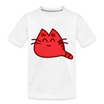 Sois heureux! - T-shirt bio Premium Enfant - blanc - Devant