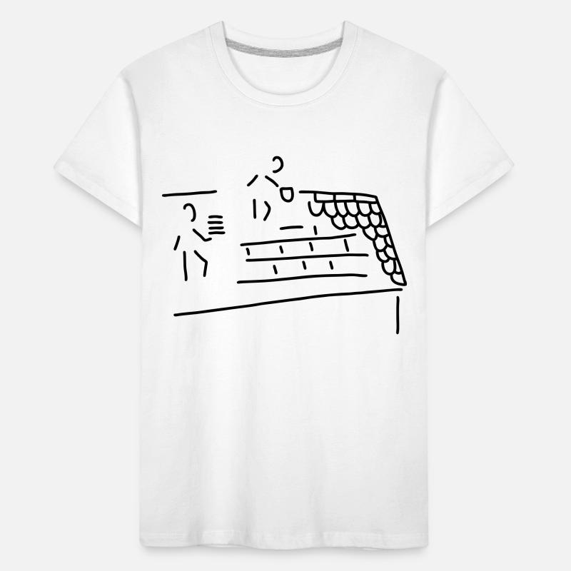 dachdecker Kinder Premium Bio T-Shirt