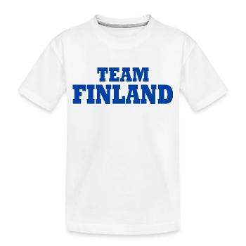 Finlande - T-shirt bio Premium Enfant - blanc - Devant