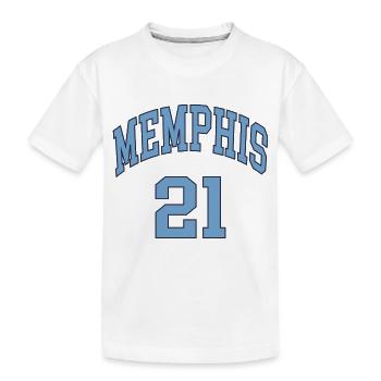 Memphis 21 - Kids' Premium Organic T-Shirt - white - Front