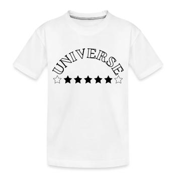 Univers - T-shirt bio Premium Enfant - blanc - Devant