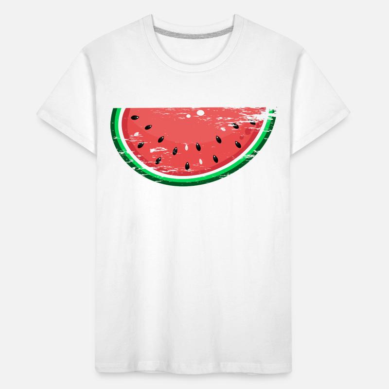 Tranche de conception de pastèque utilisée T-shirt bio Premium Enfant