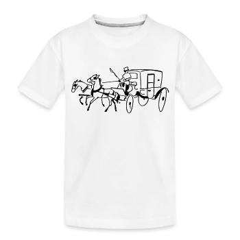Entraîneur - T-shirt bio Premium Enfant - blanc - Devant