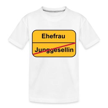 Hen night - Kids' Premium Organic T-Shirt - white - Front