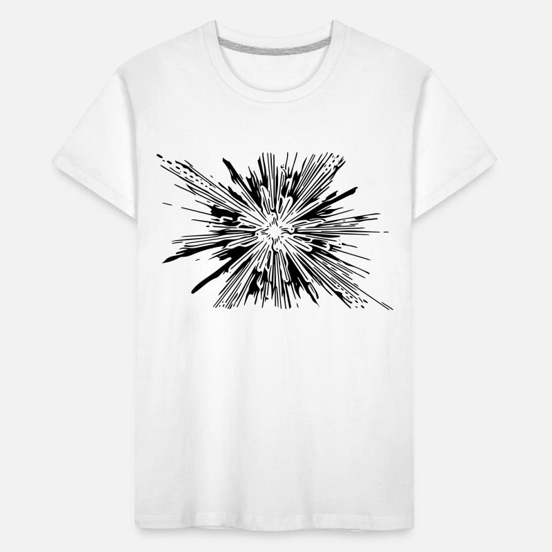 Vector Splash Explosion Kids' Premium Organic T-Shirt