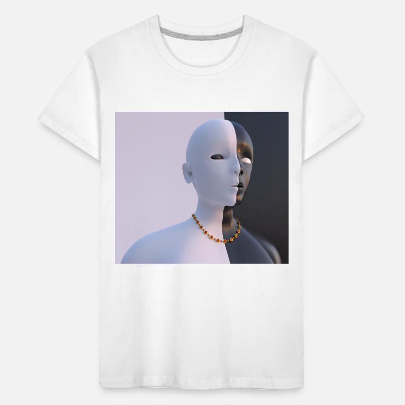 Due Facce Maglietta ecologica premium per bambini