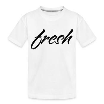 Fresh - Kids' Premium Organic T-Shirt - white - Front